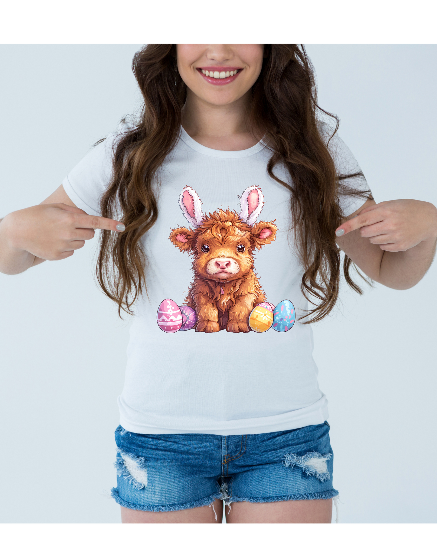 Easter Tshirt Cow