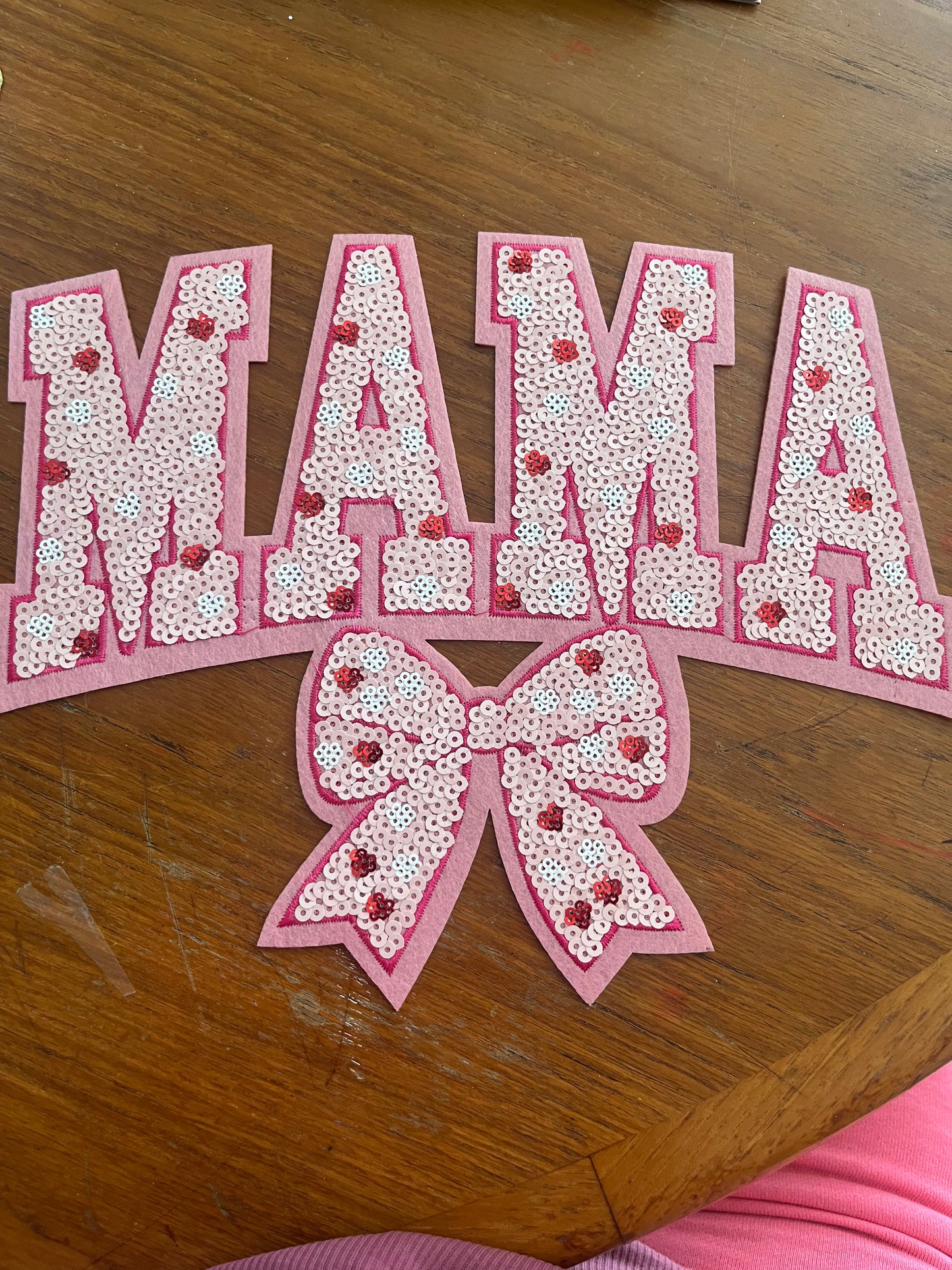 Mama Iron on patch