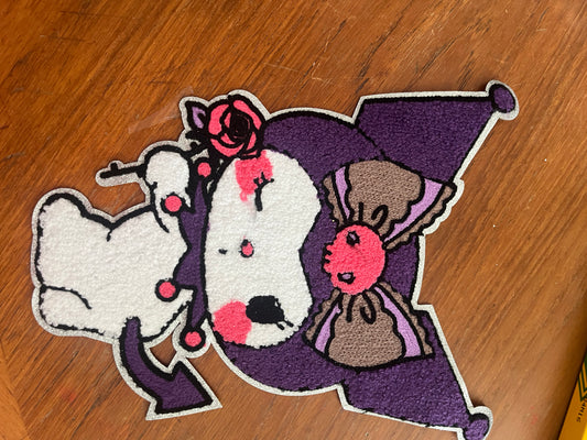 Kuromi Iron on patch