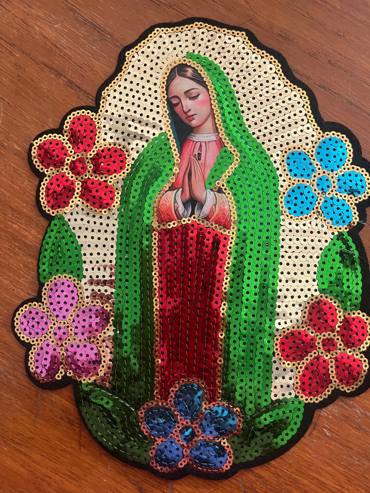 Virgen Mary - Iron on patch