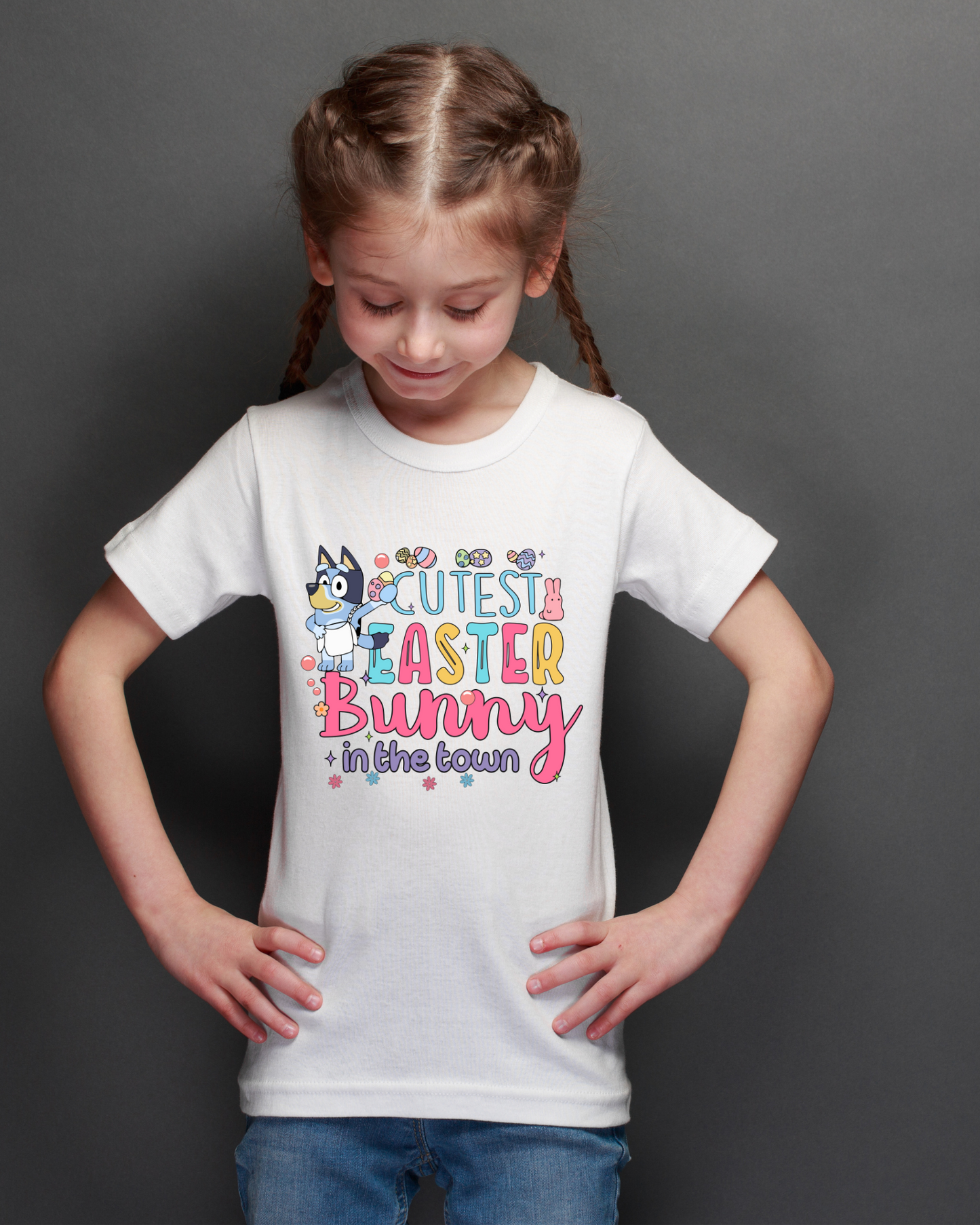 Easter Tshirt Bluey