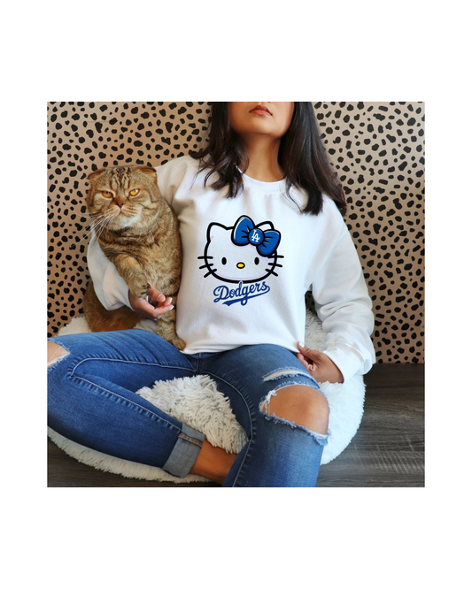 Hello Kitty Los Angeles Dodgers Sweatshirt